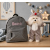 Lucky Doggy Mimi deer bamse og rygsæk med navn på